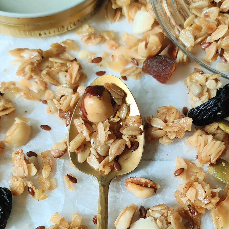 Sağlıklı Granola Tarifi Granola Nasıl Yapılır
